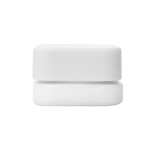 Jar 9ML Round White Matte 360ct Case