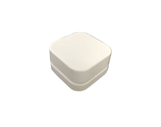 Jar 5ML Square White Matte 360ct Case