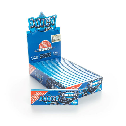 Juicy Jay Papers 1 1/4 Blueberry 24CT