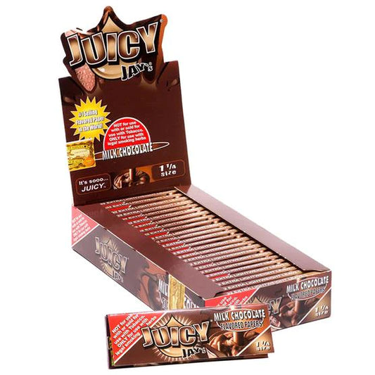 Juicy Jay Papers 1 1/4 Chocolate Milk 24CT