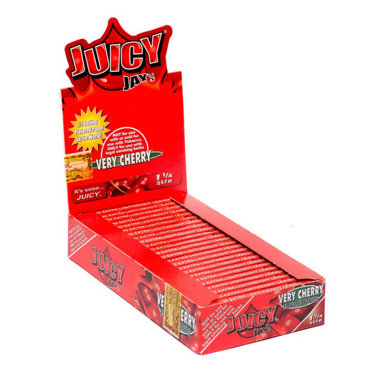 Juicy Jay Papers 1 1/4 Very Cherry 24CT