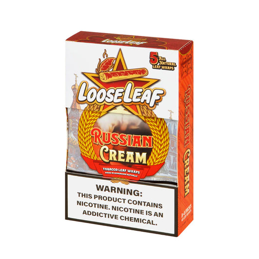 LooseLeaf Wraps 5CT Russian Cream 8CT / 1CT