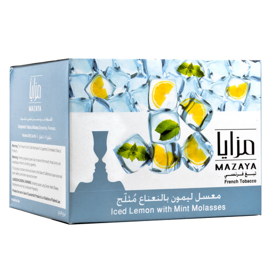 Mazaya Shisha 250G Lemon Mint Iced