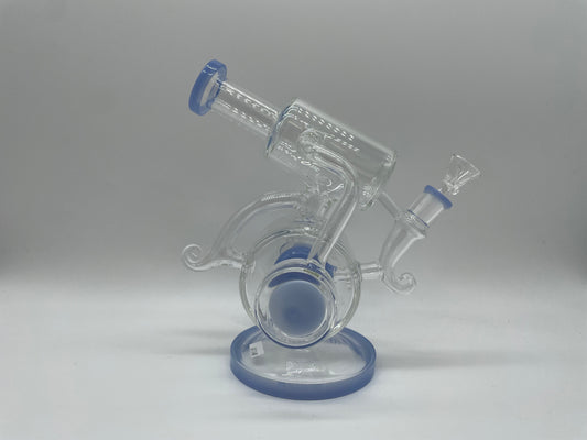 Waterpipe 9" Swirled Microscope