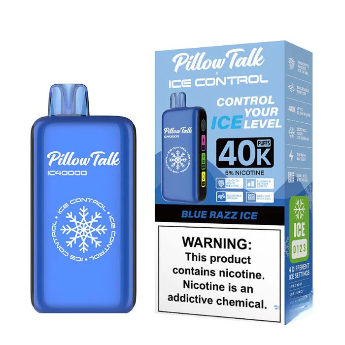 Pillow Talk 40K Vape Bar Blue Razz Ice 5CT