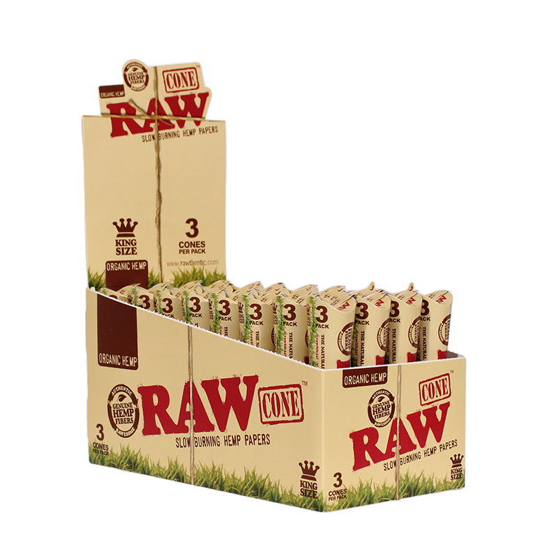 Raw Cones King Size 3CT / 32CT Boxes