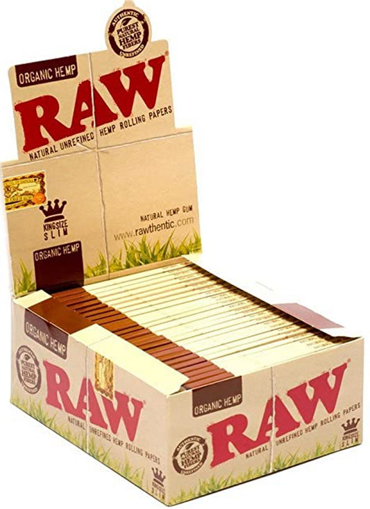 Raw Papers King Slim Organic 50CT