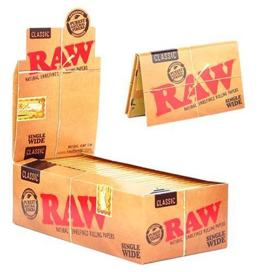 Raw Papers Single Wide Classic 25CT