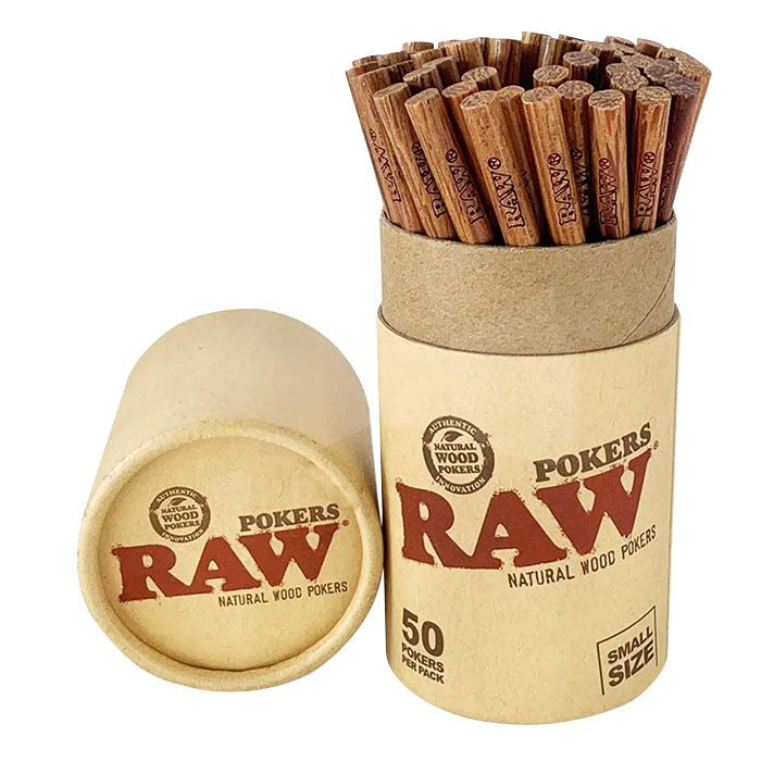 Raw Poker Wood 50CT