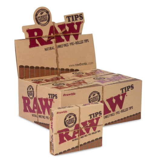 Raw Tips Pre-Rolled 20CT