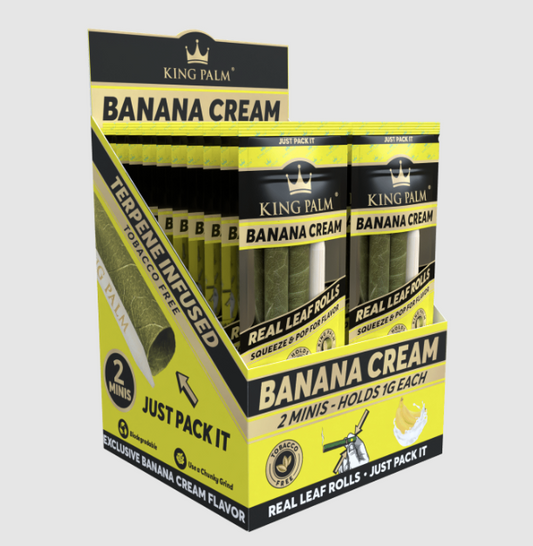 King Palm Cones Mini 2CT Banana Cream 20CT