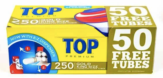 TOP Tubes 250CT Gold King 4CT