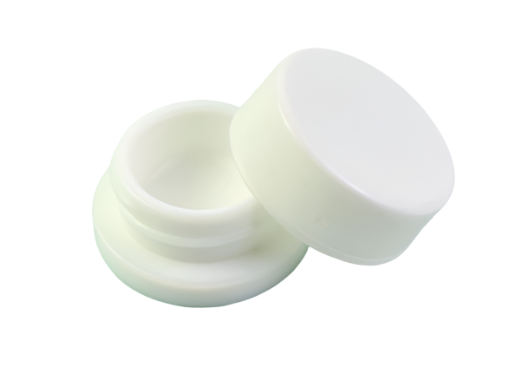 Jar 9ML Round White 360ct Case