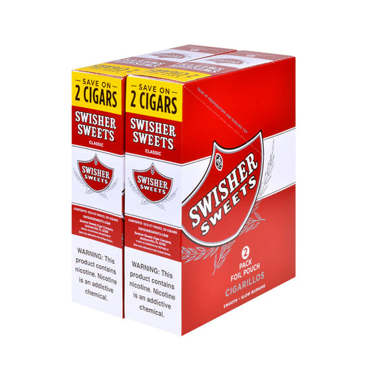 Swisher Sweet Cigarillos 2CT Original 30CT Box