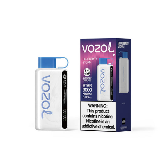 Vozol Vape Bar Star9000 Blueberry Storm 5CT