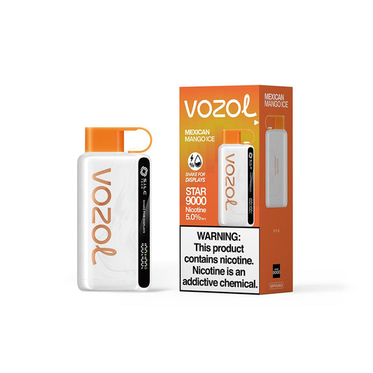 Vozol Vape Bar Star9000 Mexican Mango Ice 5CT