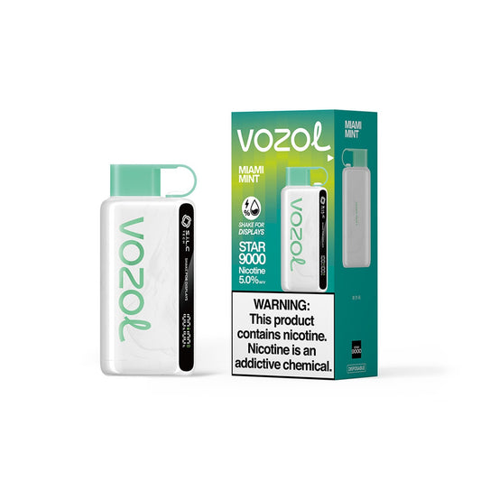 Vozol Vape Bar Star9000 Miami Mint 5CT