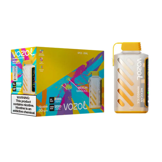 Vozol Vape Bar Gear20000 Mexican Mango Ice 5CT