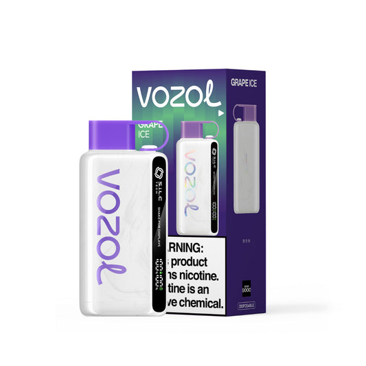 Vozol Vape Bar Star9000 Grape Ice 5CT