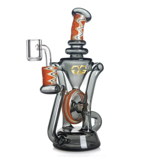 Glass Guru Waterpipe 8" Recycler Insert PercGlass Guru