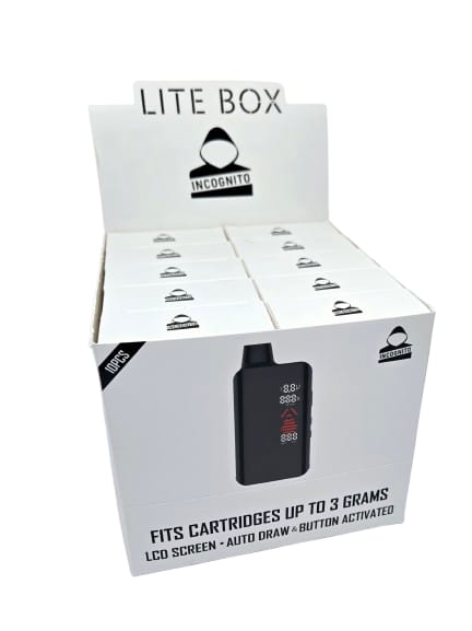 Incognito 510 Cart Battery Lite Box 10ct Box