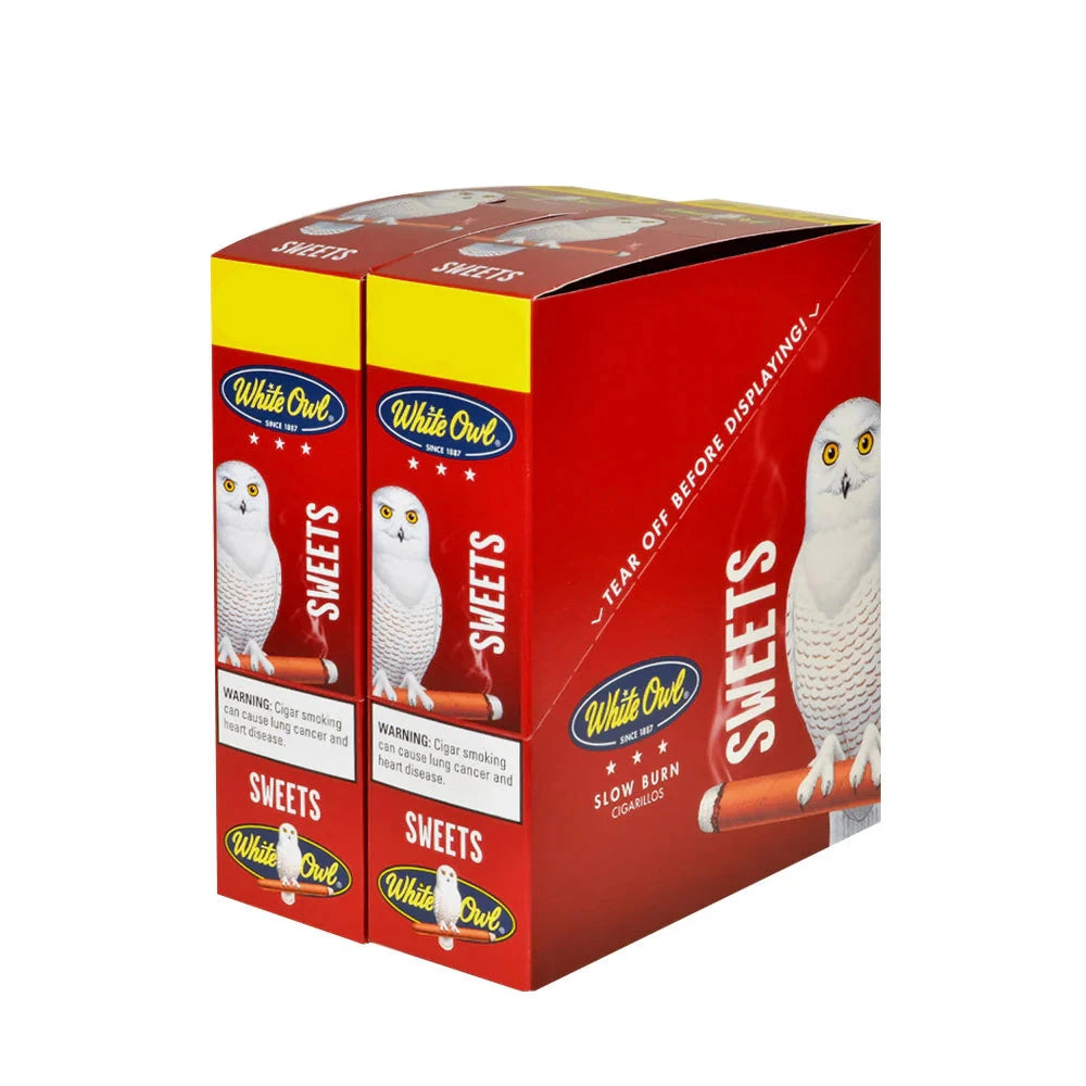 White Owl Cigarillos 2CT Sweets 30CT Box