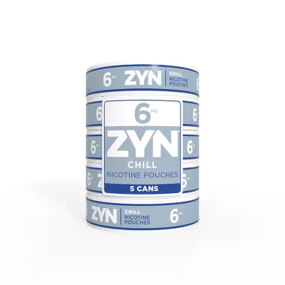 ZYN Nicotine Pouches 6MG  5CT