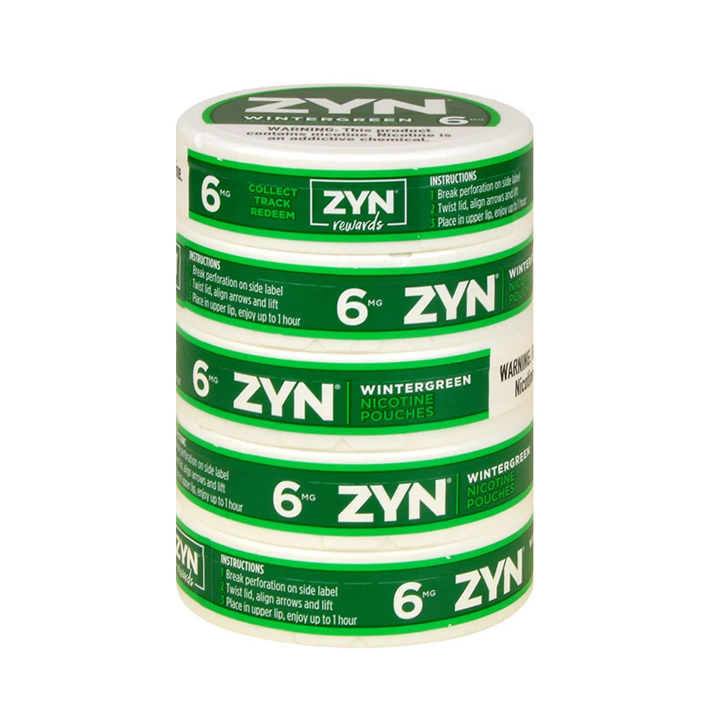 ZYN Nicotine Pouches 6MG  5CT