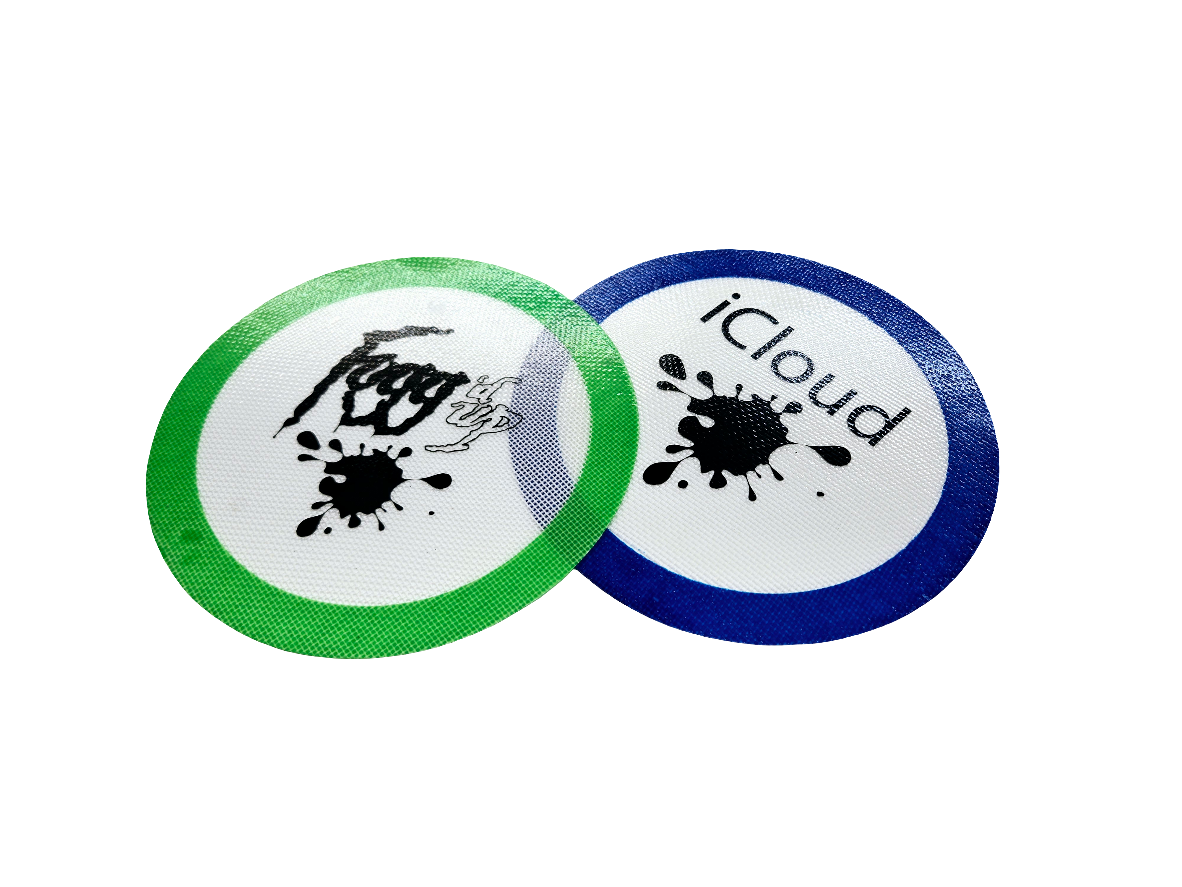 Mat Silicone 8" M Round Logo