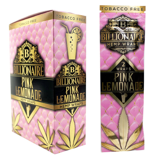 Billionaire Wraps 2CT Pink Lemonade 25CT Box