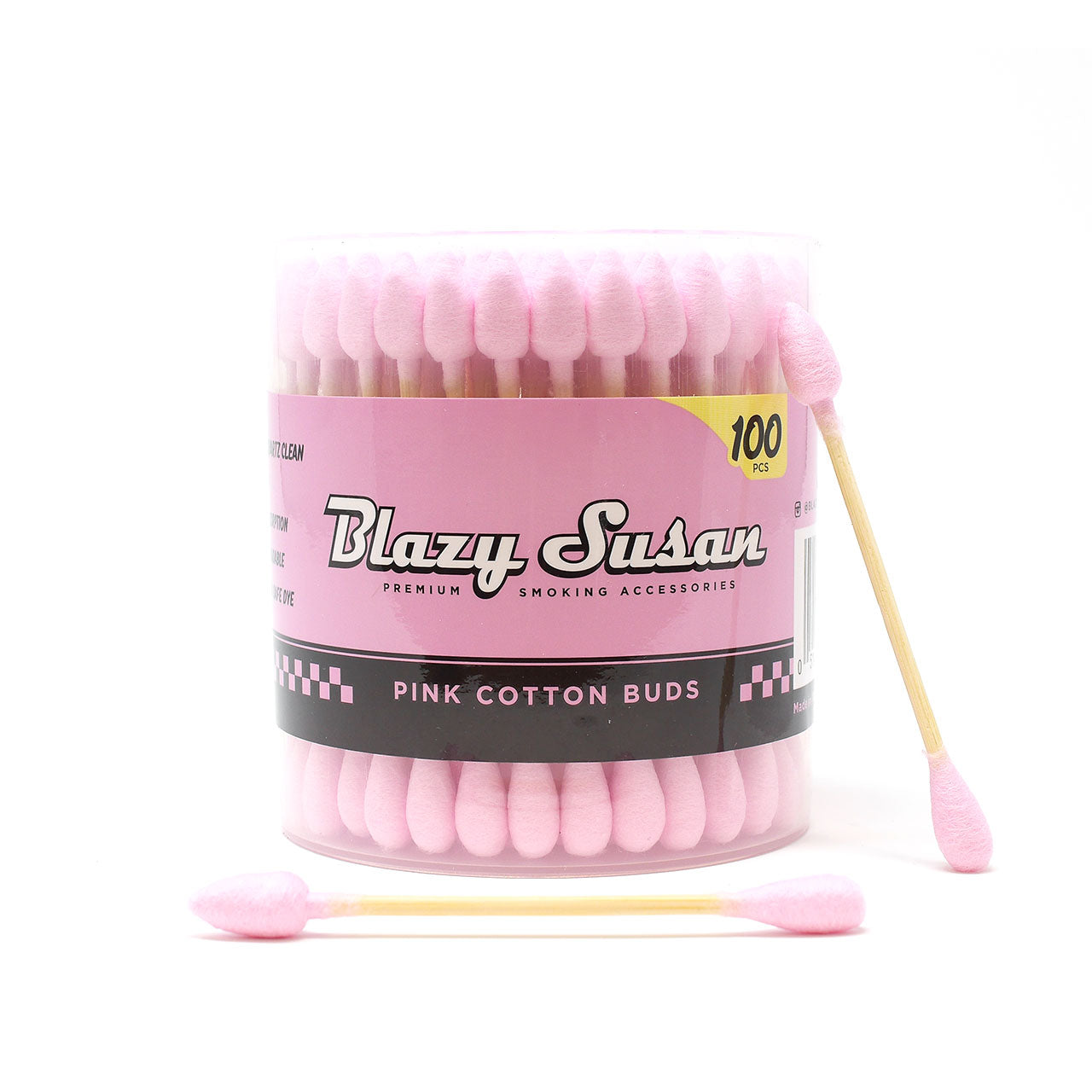 Blazy Susan 100CT Pink Cotton Buds 1CT Pack