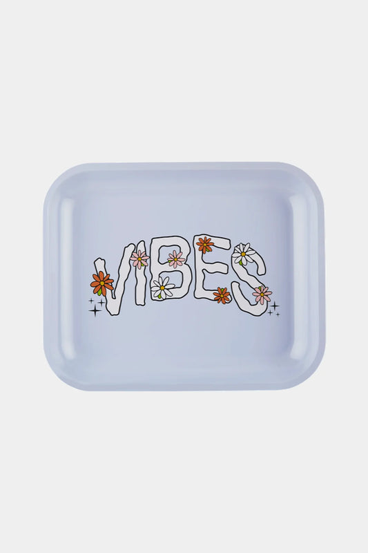 VIBES Rolling Tray Large Daisy