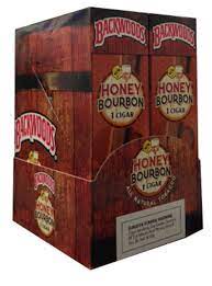 Backwoods Cigar 1CT Honey Bourbon 24CT Box