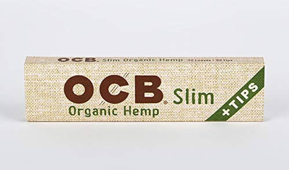 OCB Papers King Organic + Tips 24CT