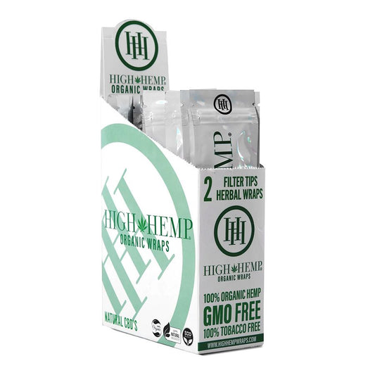 High Hemp Wraps 2CT Original 25CT Box