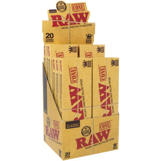 Raw cones King Classic 20CT/ 12CT Box