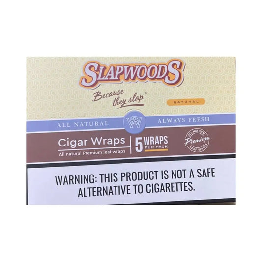 Slapwoods Wraps 5CT Natural 10CT